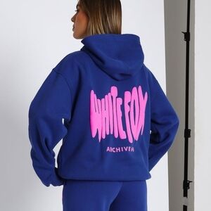 NWT White Fox Hoodie - Size L/XL